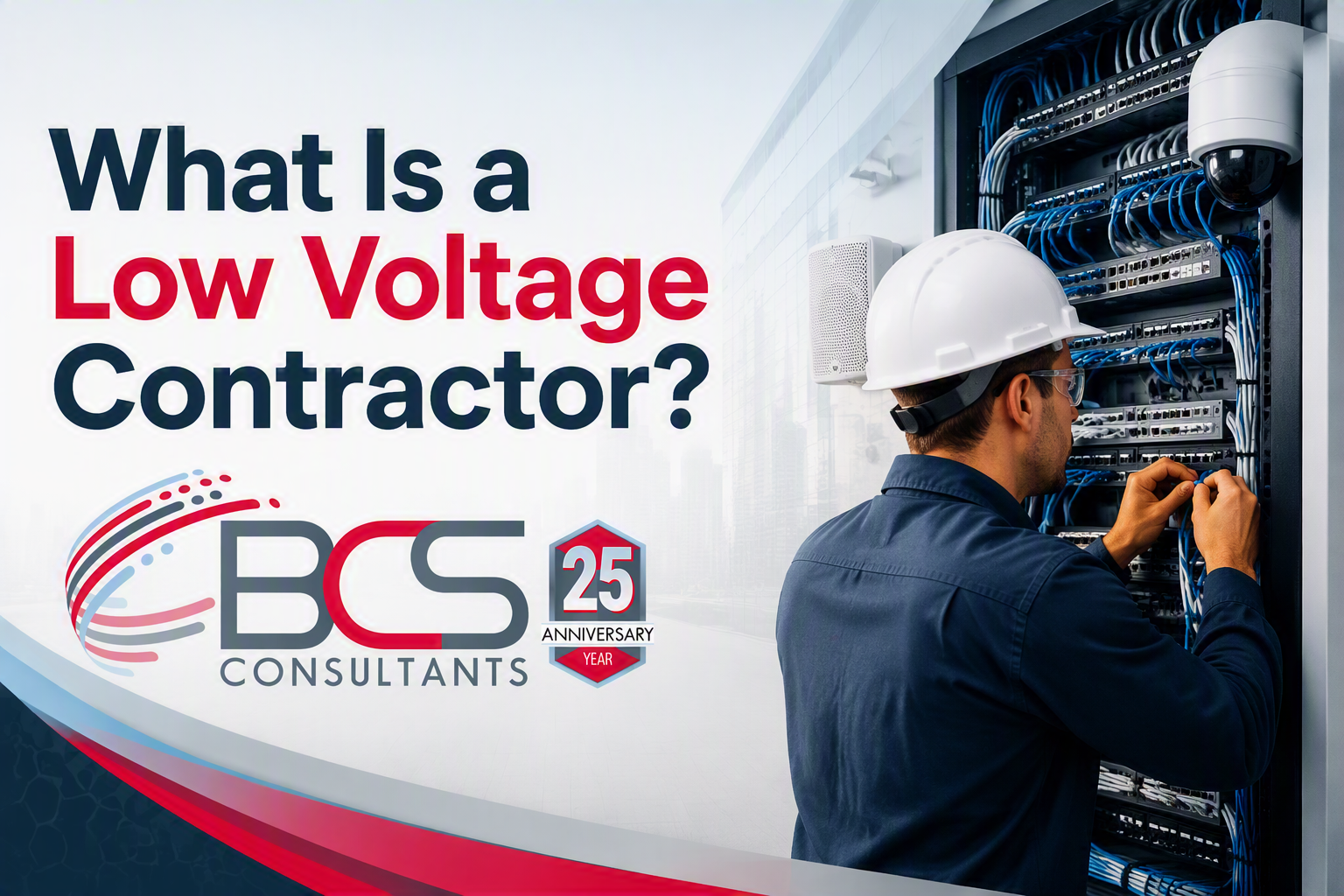 What is a low voltage contractor?