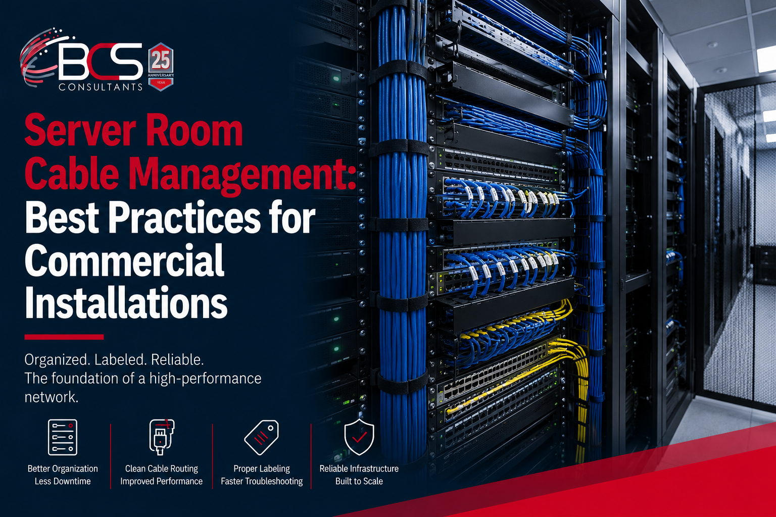 Server Room Cable Management: Best Practices for Commercial Installations