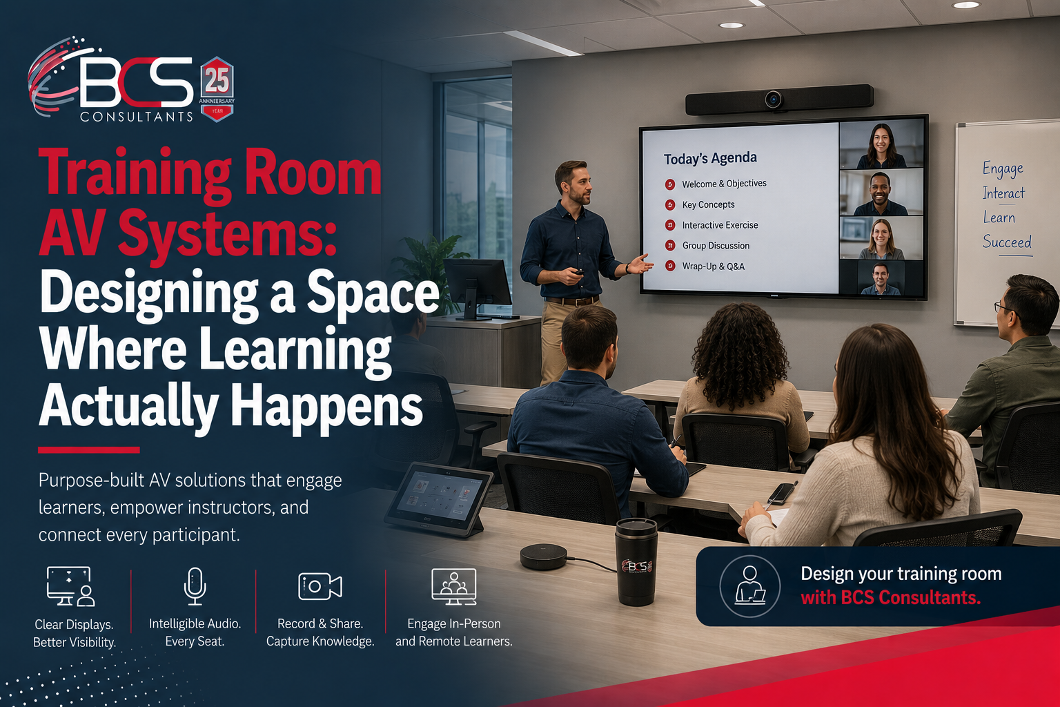 Training Room AV Systems: Designing a Space Where Learning Actually Happens