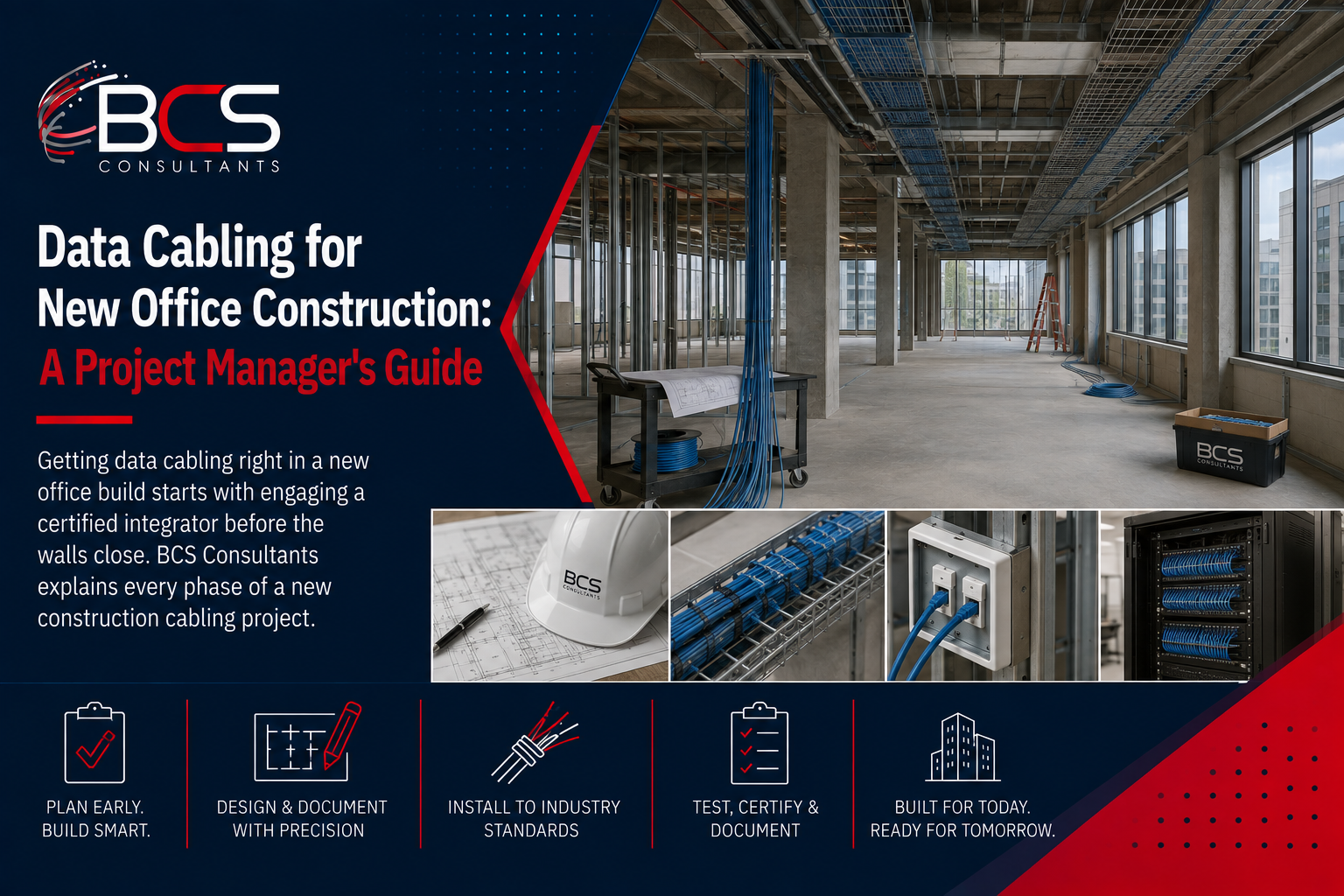 Data Cabling for New Office Construction: A Project Manager’s Guide