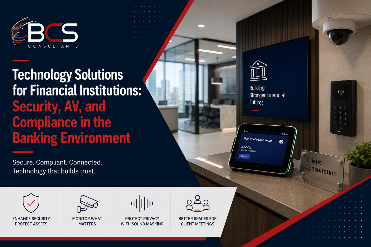 Technology Solutions for Financial Institutions: Security, AV, and Compliance in the Banking Environment