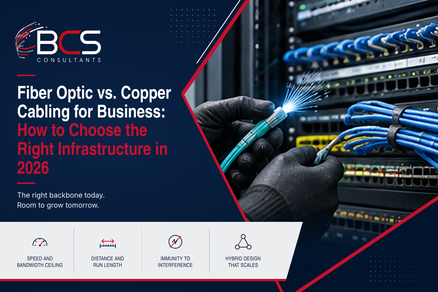 Fiber Optic vs. Copper Cabling for Business: How to Choose the Right Infrastructure in 2026