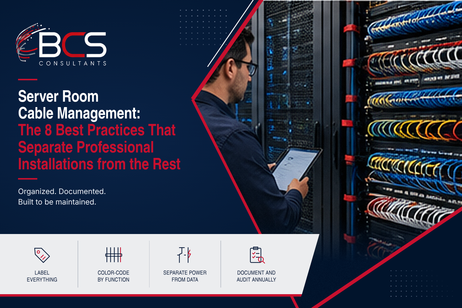 Server Room Cable Management: The 8 Best Practices That Separate Professional Installations from the Rest
