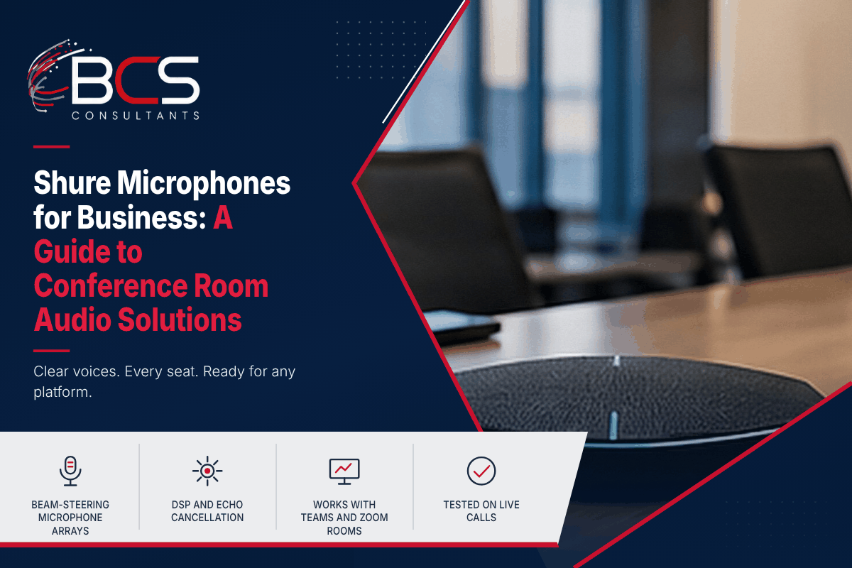 Shure Microphones for Business: A Guide to Conference Room Audio Solutions