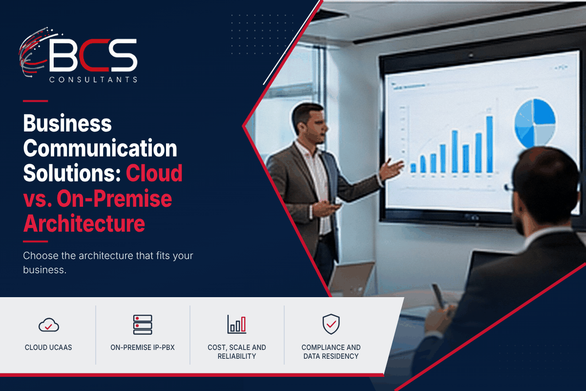 Business Communication Solutions: Cloud vs. On-Premise Architecture